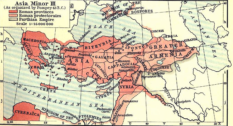 map of asia minor