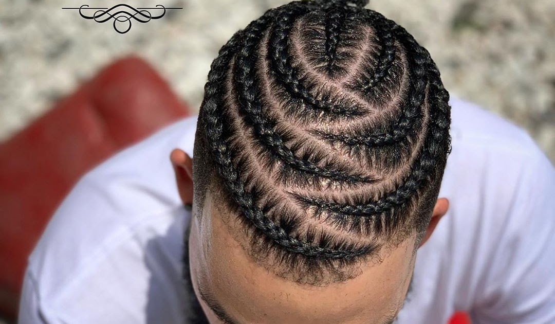 Trenza para hombre pelo corto