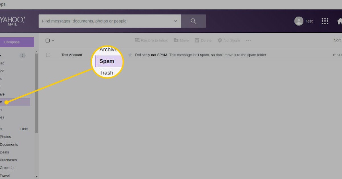 Yahoo mail missing folders iweky