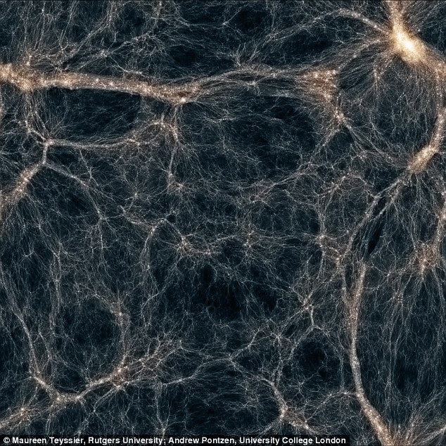 According to Scharf, dark matter could be a complex entity that acts as the ending point for an intelligent race, allowing them to escape from all dangers. Or, it could be where alien intelligence has hidden all along