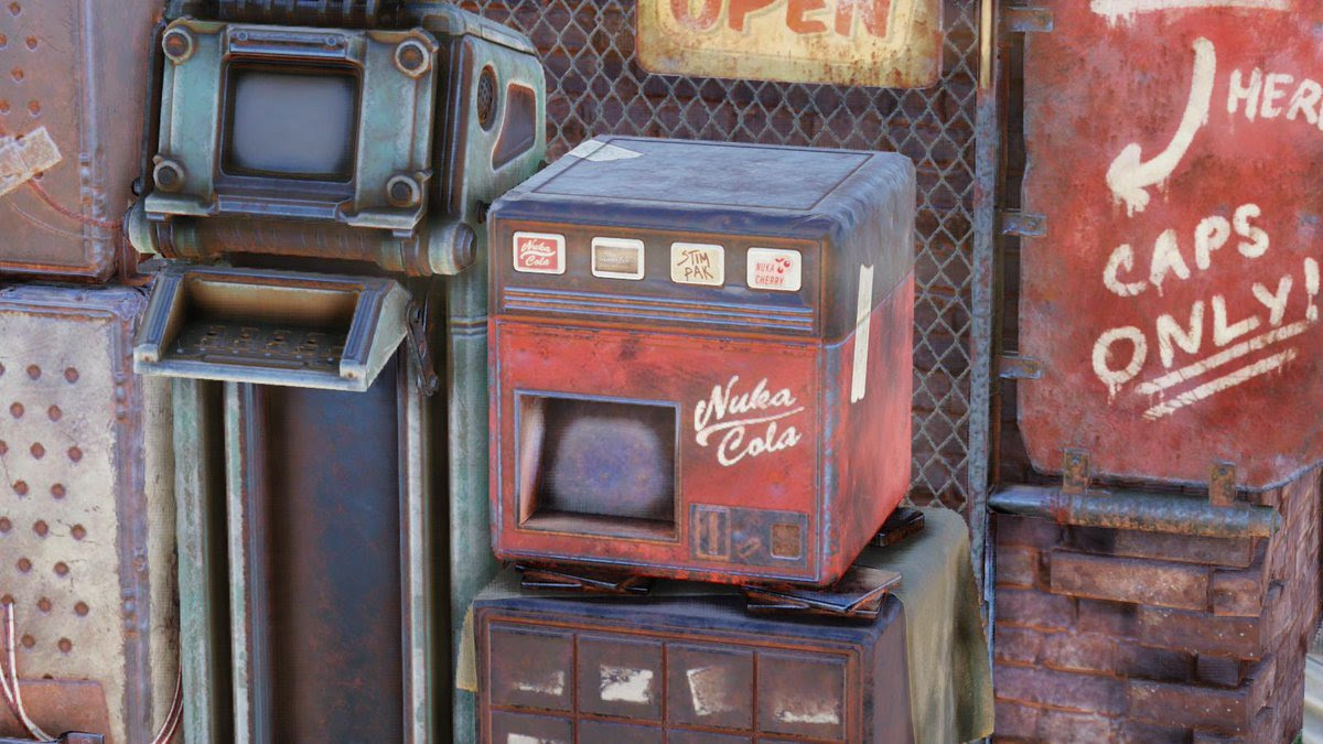 fallout obsessively vending nuka