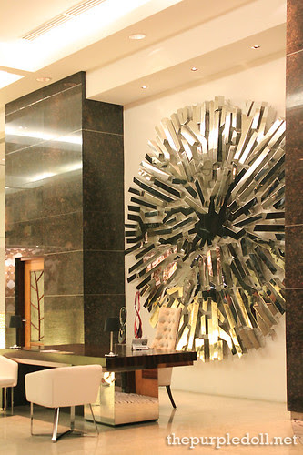 Desk at Acacia Hotel Manila