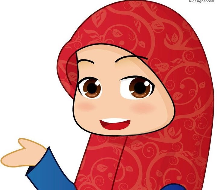 Top Gambar  Kartun  Anak Muslim  Vector  Design Kartun  