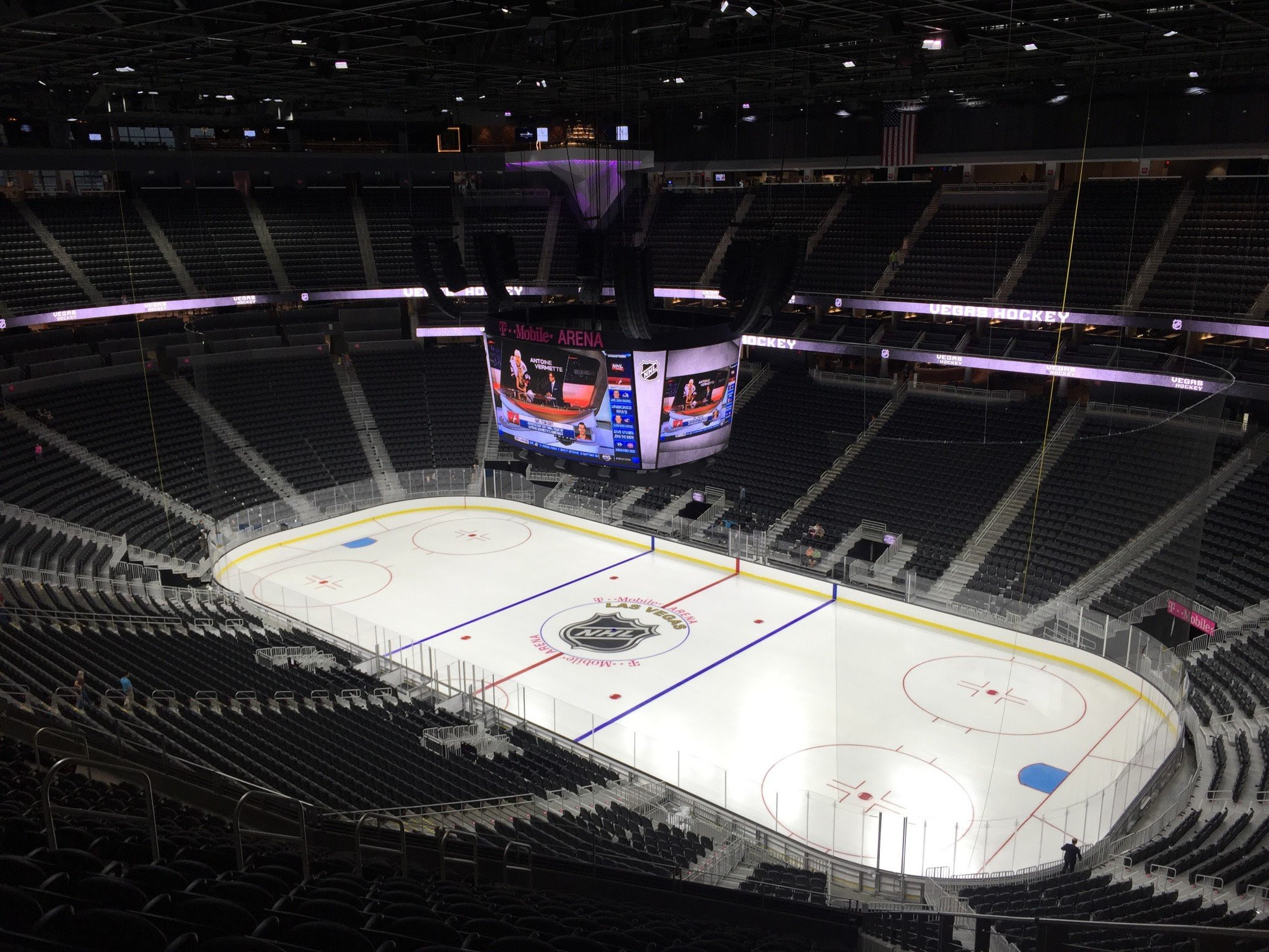 T Mobile Arena Seating Map Hockey