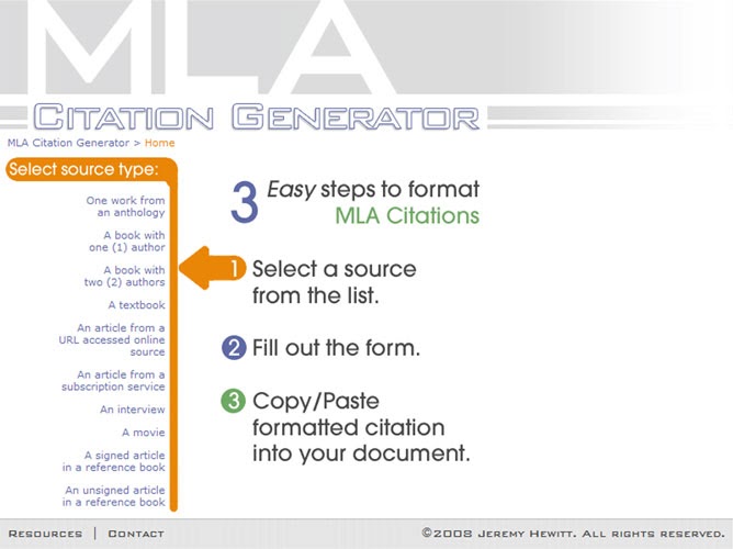 Citation Generator University
