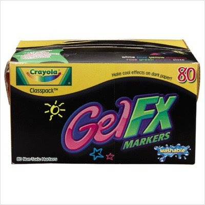 Washable Crayola Crayons Online: Crayola 80ct. Gel Fx Markers Classpack