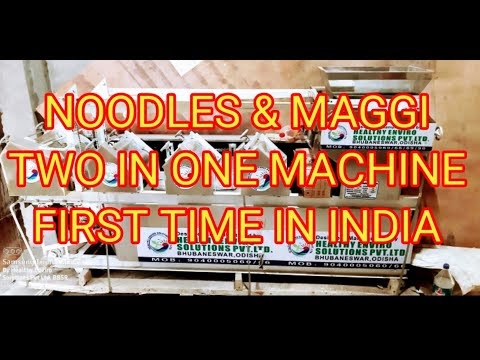 MAGGI & NOODLES 2 IN 1 MACHINE II 1ST TIME IN INDIA II BEST AUTOMATIC NOODLE MACHINE MOB.9040005060