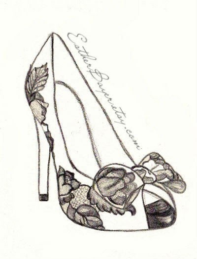 High Heel Shoe Drawing ~ High Heel Sandals