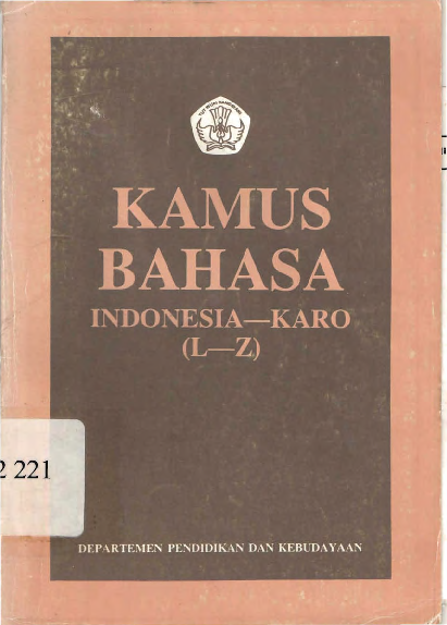 Panggilan Sayang Dalam Bahasa Karo