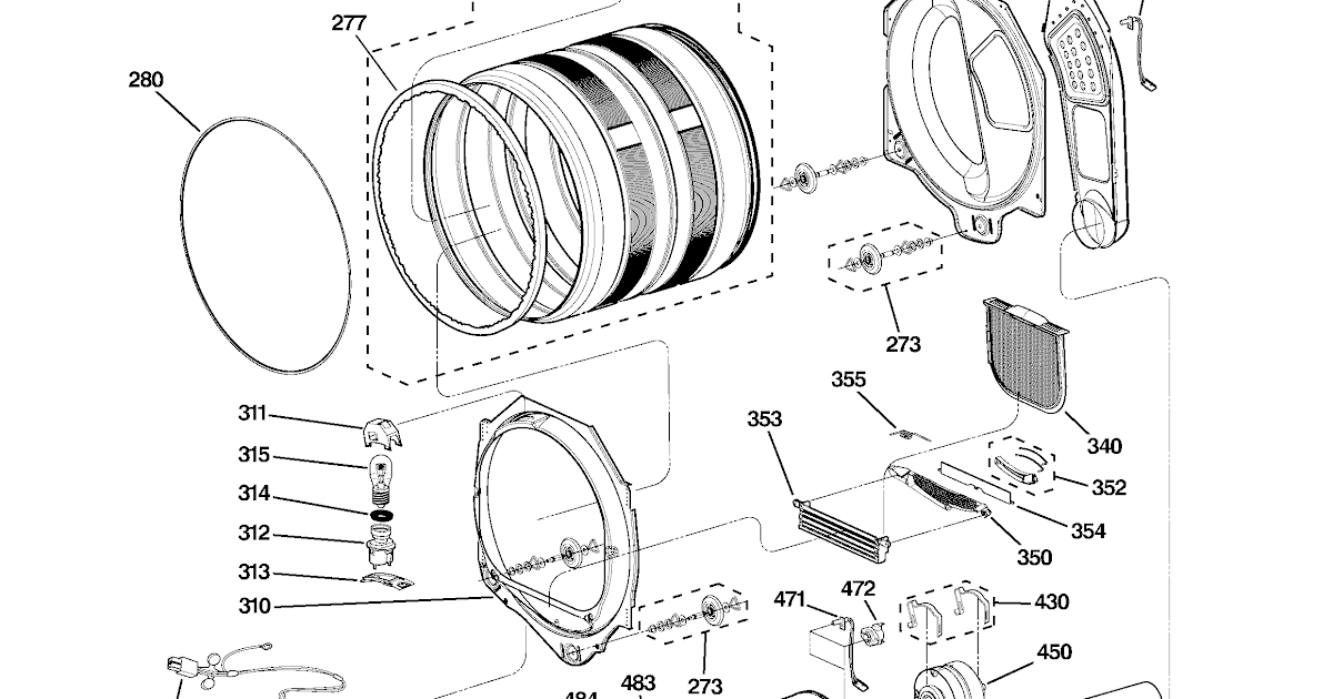 Wiring Diagram For Ge Dryer