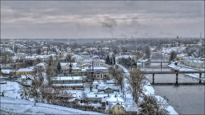Торжок. Вид с колокольни