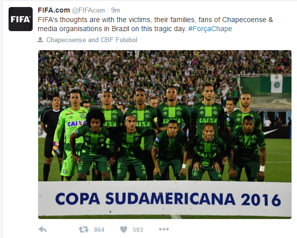 Fifa Chapecoense (Foto: Reprodução)