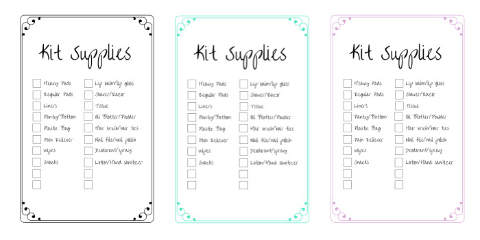 Featured image of post Steps to Make Emergency Kit List For Girls