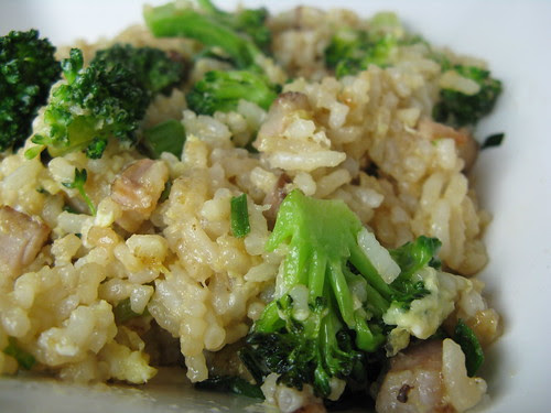 Pork Fried Rice with Broccoli