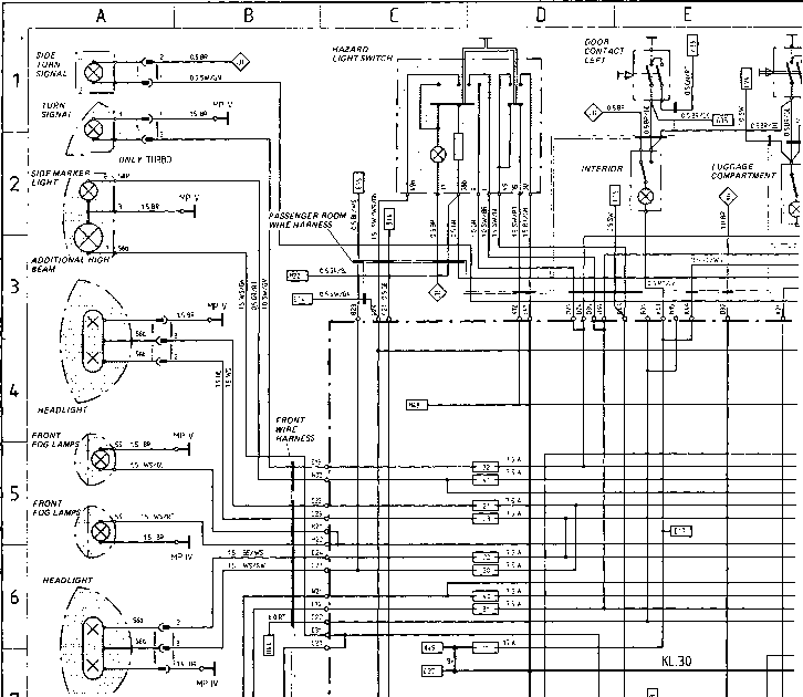 Porsche 944 Turbo Wiring Diagram - Wiring Diagram