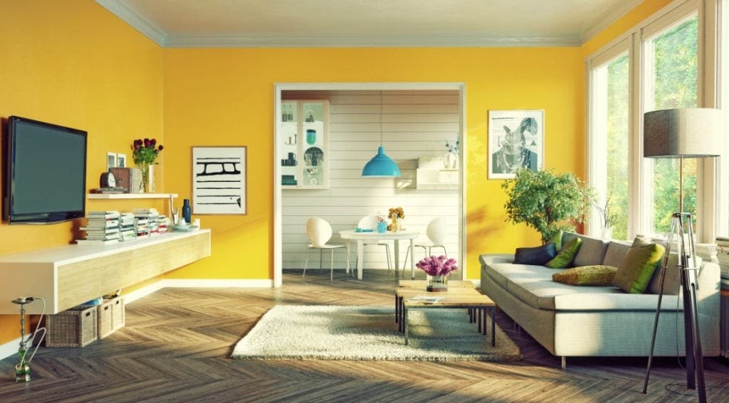 75 Gambar Rumah Dengan Cat Warna Kuning Terlengkap Neos