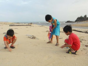 terengganu04 pantai Kemasik, Kerteh
