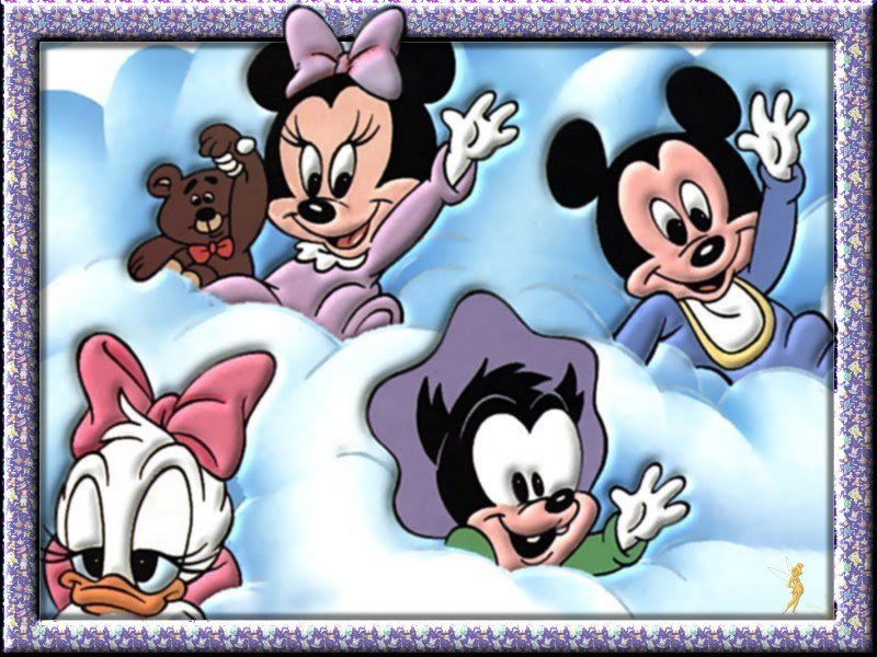 Disney Babies: Free Printable Frames or Invitations. Disney Babies, Free Printable Invitations, Labels or Cards.