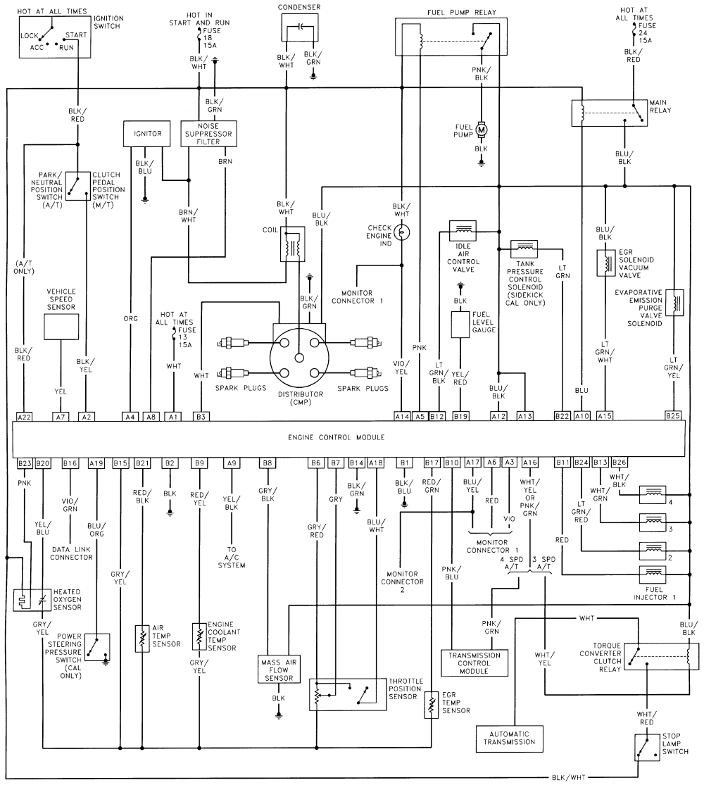 Wiring Diagram 2000 Tracker