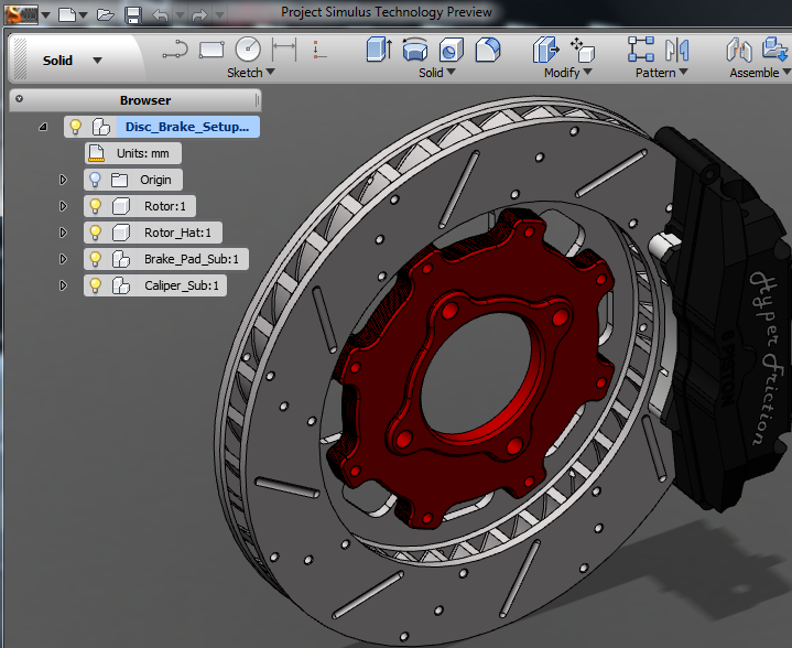 inventor 3d drawing