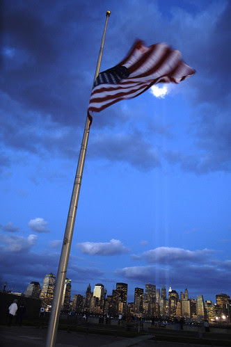 WTC World Trade Center September 11 memorial in NYC