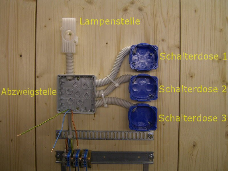 Lampe An Schalter Anschliessen
