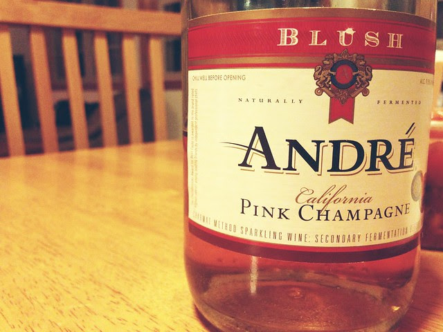 Pink Champagne on Ice.