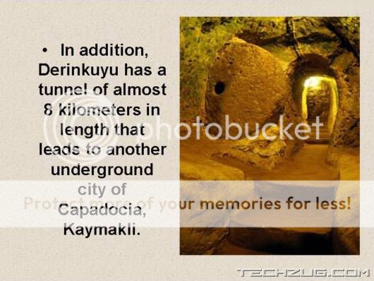 Unusual Underground City at Cappadocia