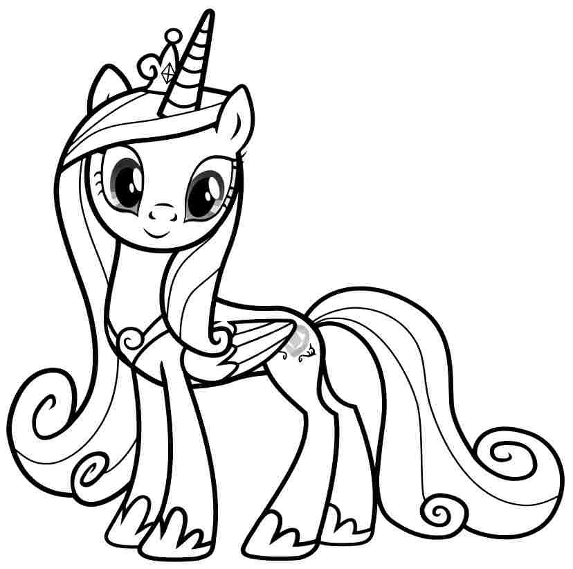 Kumpulan Sketsa Gambar Kuda Poni Twilight Sparkle Sketsa Gambar