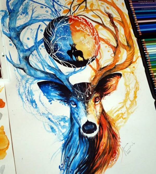 color pencil drawing Examples (20)