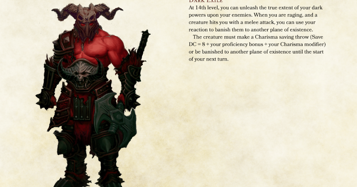 Barbarian Rage Dnd 5E - Barbarian 5E Guide | The Barbarian Handbook for