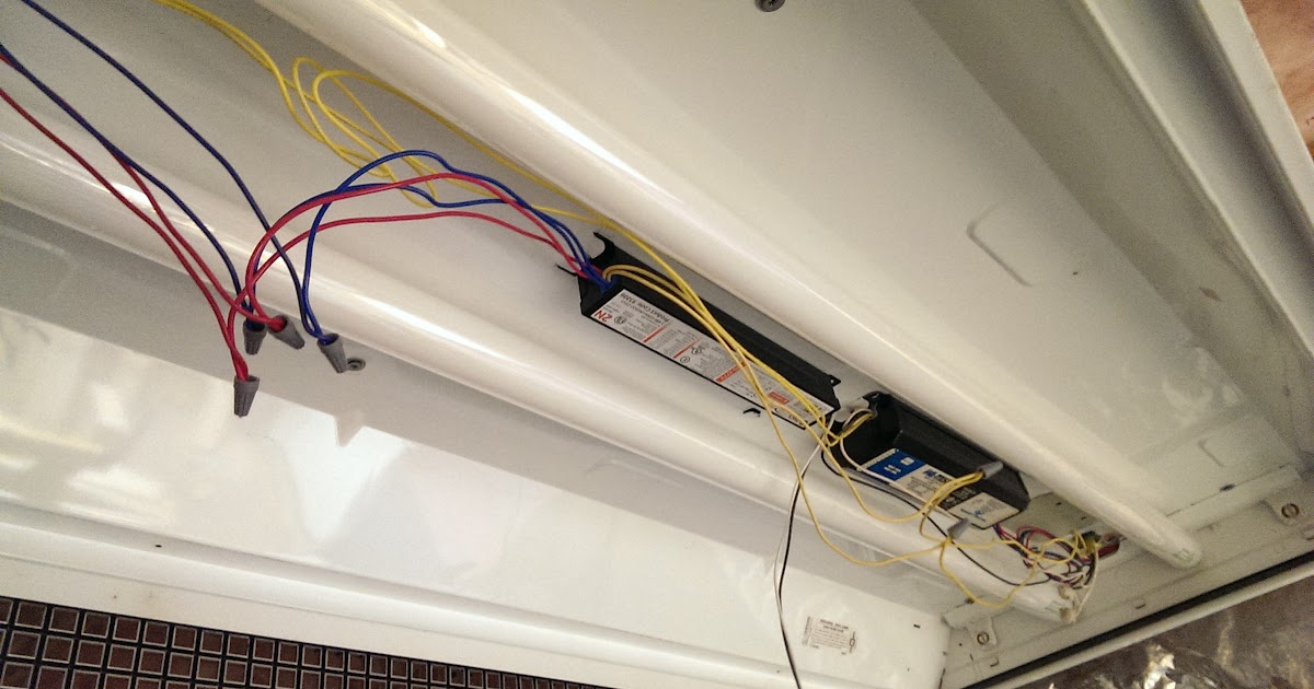 Fluorescent Light Wiring Diagram / BALLAST BYPASS INSTRUCTIONS