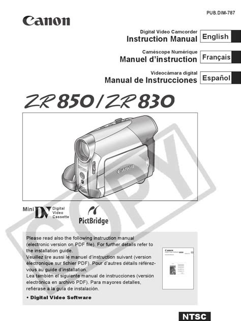 Download EPUB canon zr850 manual Free eBook Reader App PDF - By the