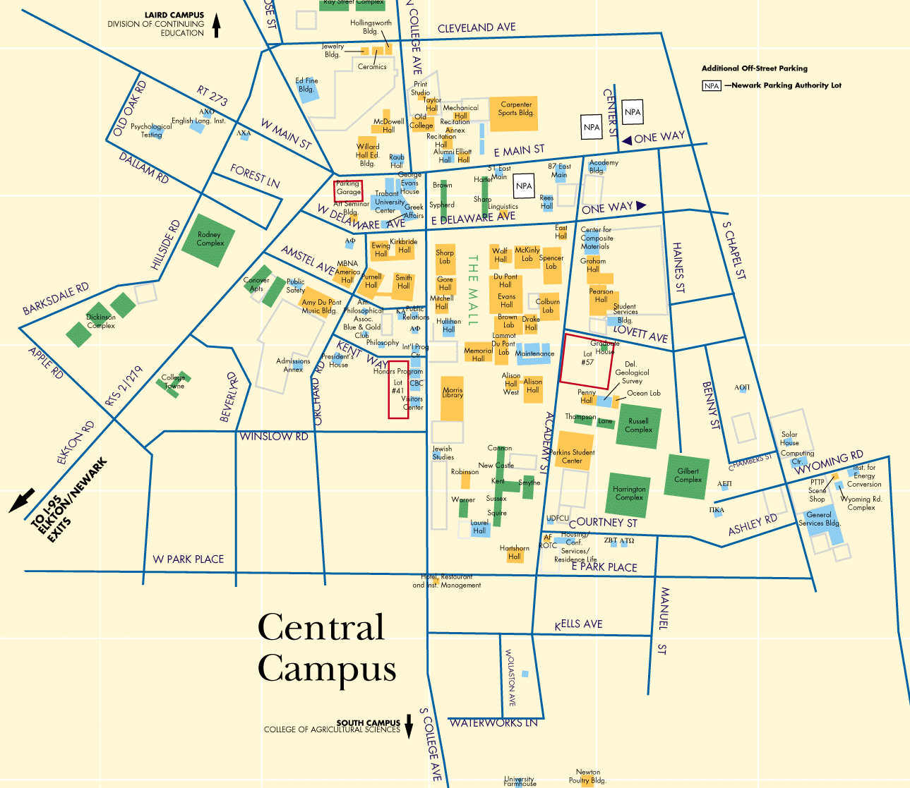 University Of Delaware Map CYNDIIMENNA