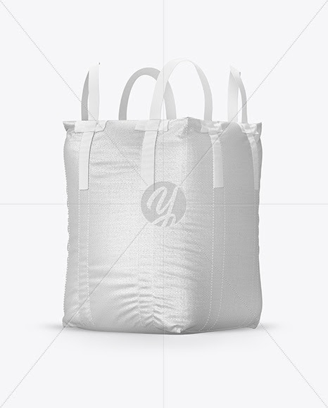 Download Download Jumbo Bag Mockup Half Side View Psd PSD Mockup Templates