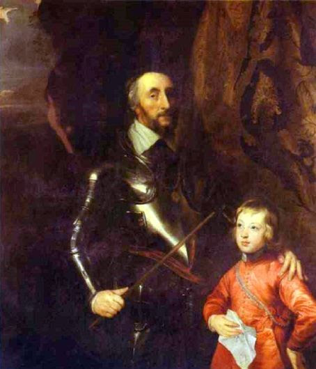 Thomas Howard With His Grandson Lord Maltravers