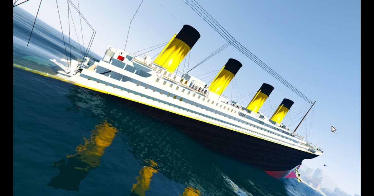 Mousetiptip Gta 5 Mods Funny Moments Epic Titanic Ship Mod