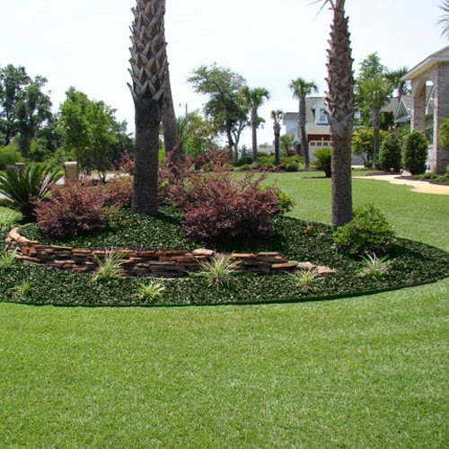 Best Deal with YARDWISE Landscape Rubber Mulch Pallet-Turf Green - Best
