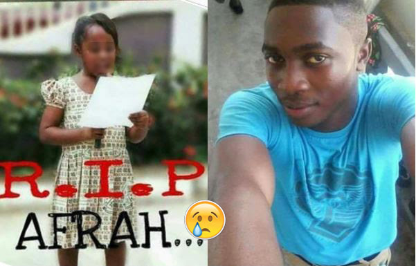 THE 3YEAR OLD GIRL AND THE STUDENT THAT RAPED HER PHYSINEWS.COM