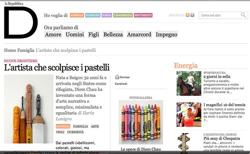 D di Reppublica/La Repubblica Interview!