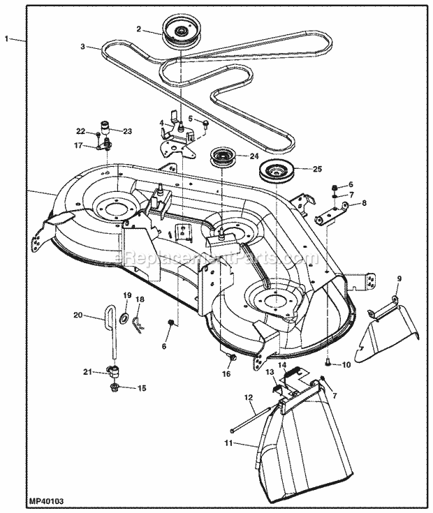 11 John Deere 48c Mower Deck Belt Diagram Free Wiring Diagram Source