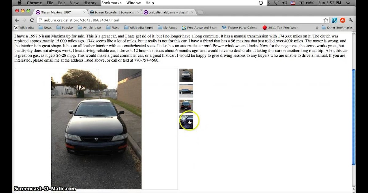 Craigslist Used Cars For Sale In Alabama Car Sale and