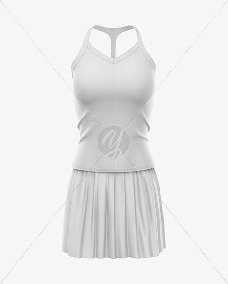 Download Skirt Mockup - Front View - Best Mockups.Premium and Free ...