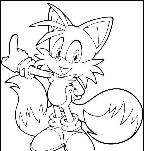 Tails Coloring Pages Indonesia / Sonic And Tails Coloring Pages at
