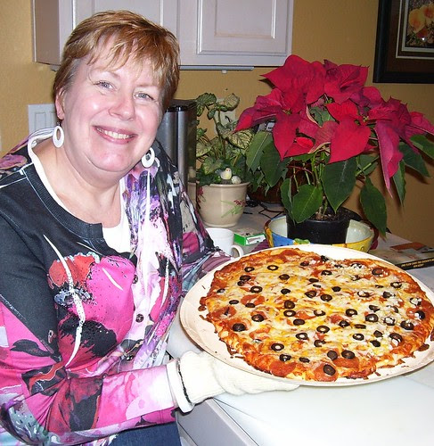 Birthday pizza