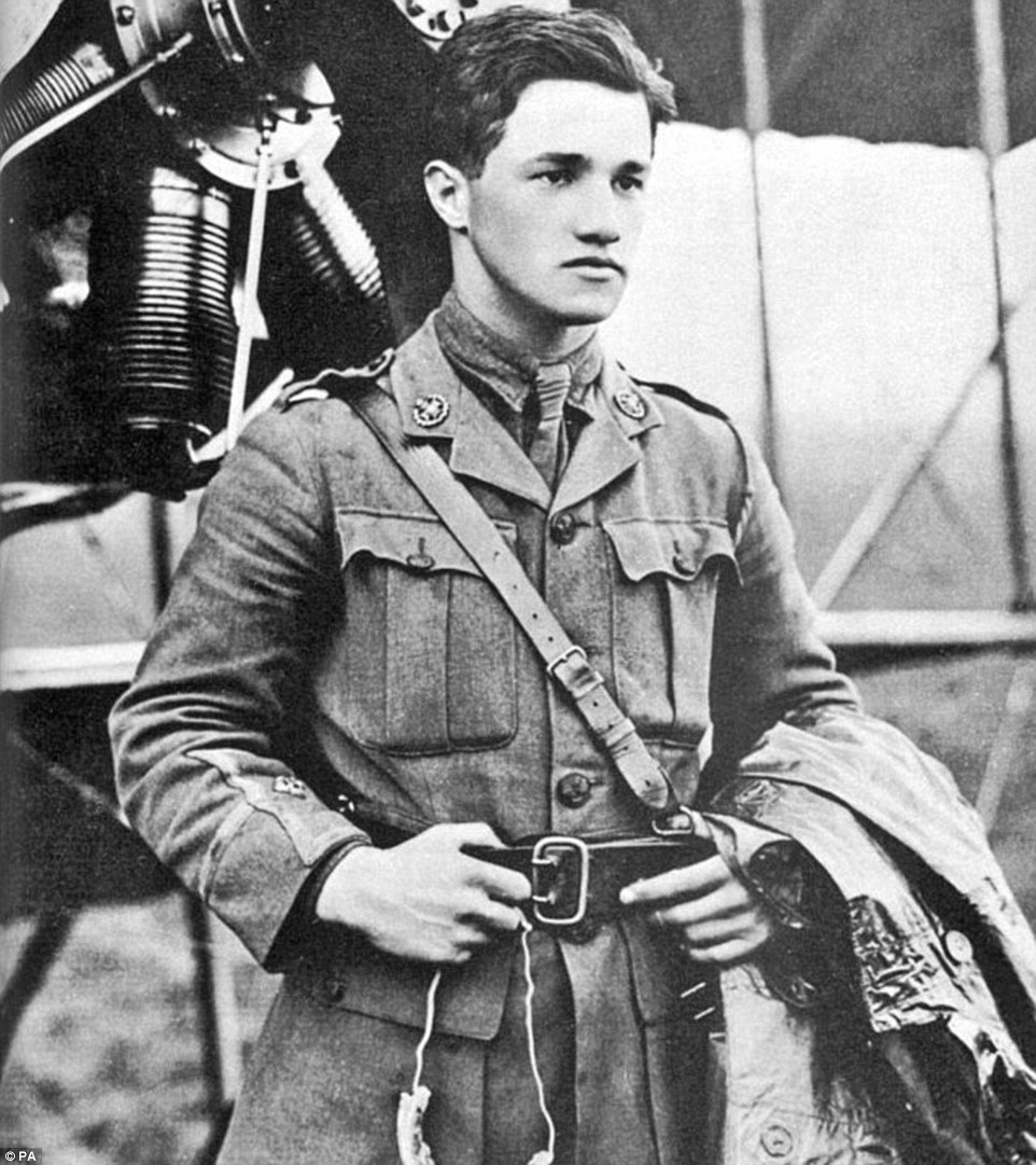 Embargoed to 0001 Monday June 30
BEST QUALITY AVAILABLE
Undated handout photo issued by findmypast of a portrait of Albert Ball as newly digitised records from Findmypast.co.uk shed light on the history of the Royal Air Force, from the first aerial troops in 1899, through its pivotal moments in the First World War and the men that continued to serve into the Second World War. PRESS ASSOCIATION Photo. Issue date: Monday June 30, 2014. See PA story HISTORY Centenary. Photo credit should read: Paul Nixon/Findmypast/PA Wire
NOTE TO EDITORS: This handout photo may only be used in for editorial reporting purposes for the contemporaneous illustration of events, things or the people in the image or facts mentioned in the caption. Reuse of the picture may require further permission from the copyright holder.