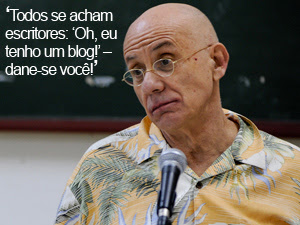 Em Paraty, James Ellroy critica novas tecnologias e redes sociais (Flavio Moraes/G1)