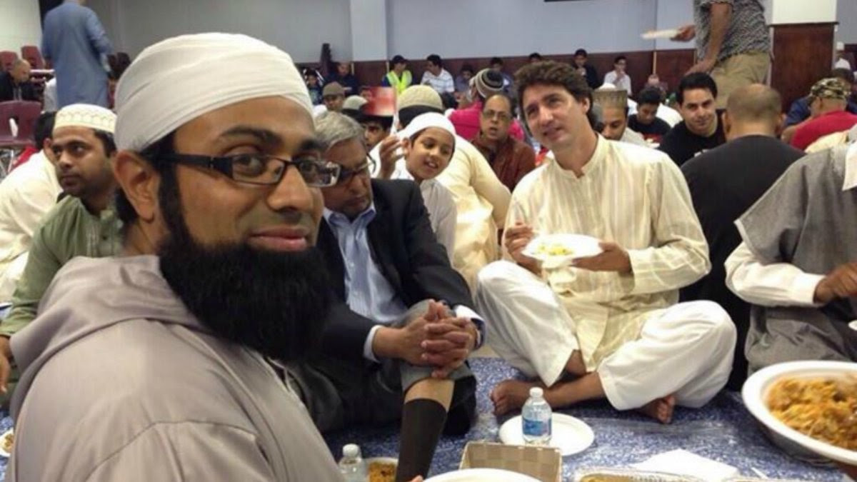 The Muslim community in Canada celebrated his victory with him and nothing says victory like biryani - Photo courtesy: Usamaa Babar