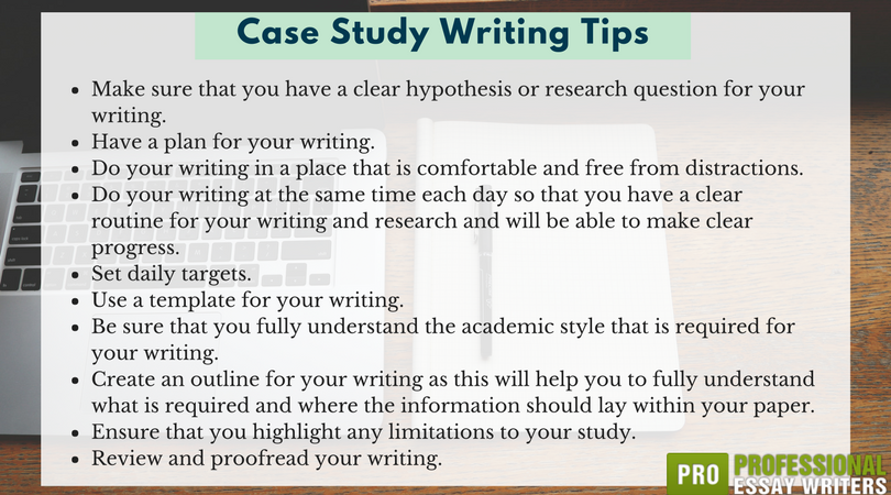case study vs essay