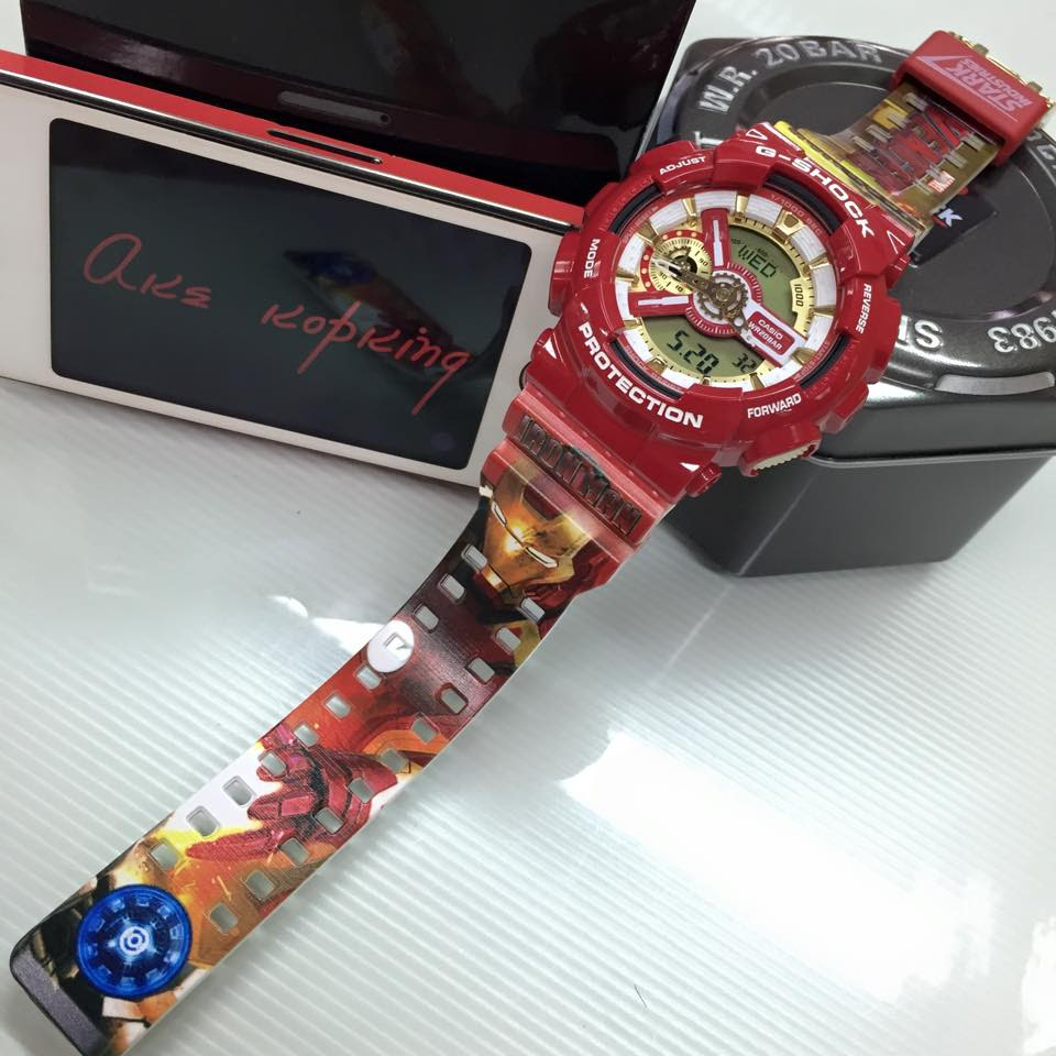 g shock iron man limited edition